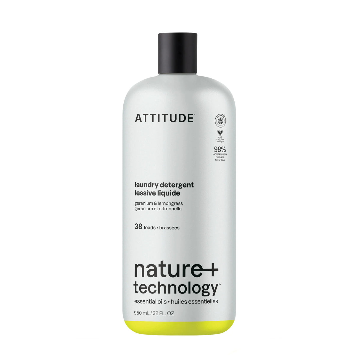 Laundry Detergent - Essential Oils -Geranium & Lemongrass
