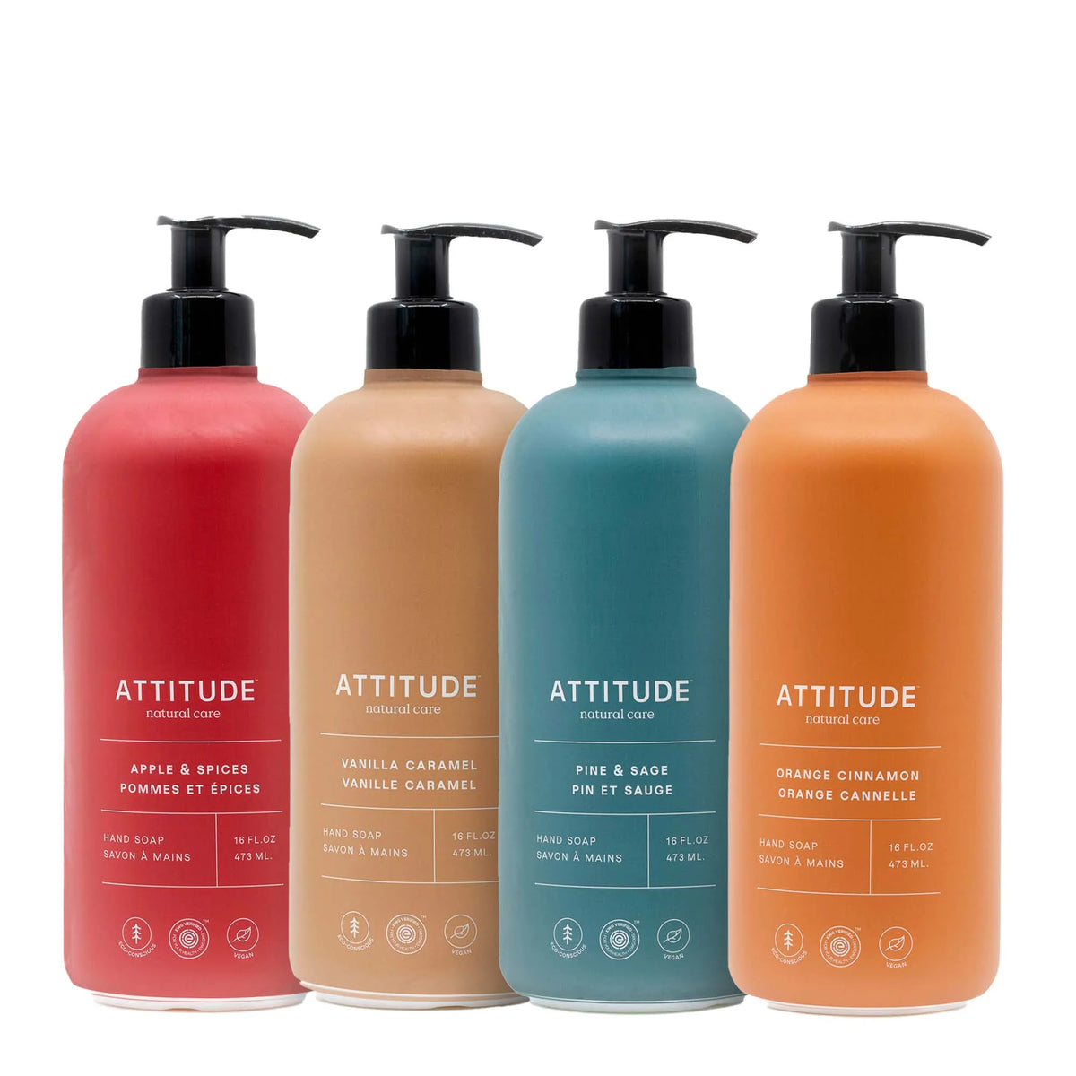 Liquid Hand Soap Kit - 4 Seasons Assorted Fragrances-Bundle